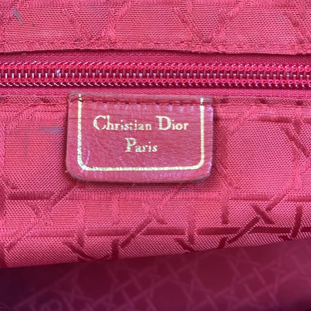 Christian Dior Black Nylon Cannage Lady Dior Boston Bag - Picture 8 of 14